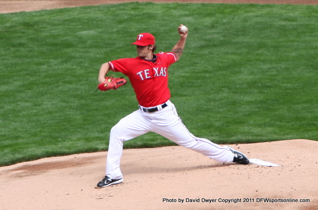 C.J. Wilson. Photo by David Dwyer for DFWsportsonline.com
